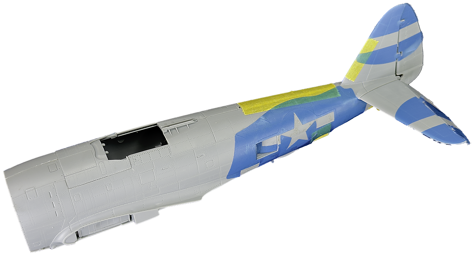 8AF P-47D-25 Thunderbolt Essential Mask set for the 1/48 Miniart